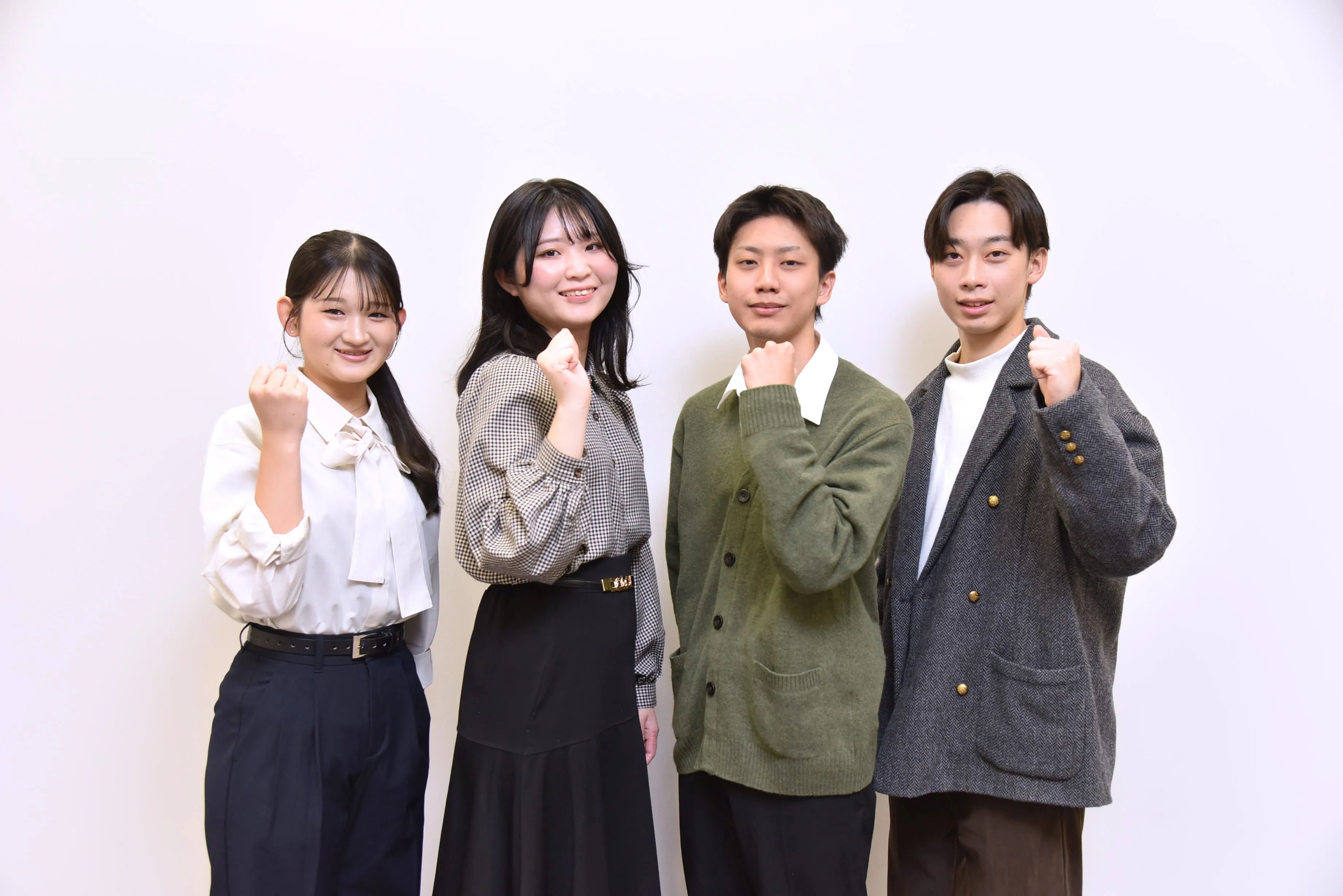 井出さん、畠山さん、津金（つがね）さん、田村さん